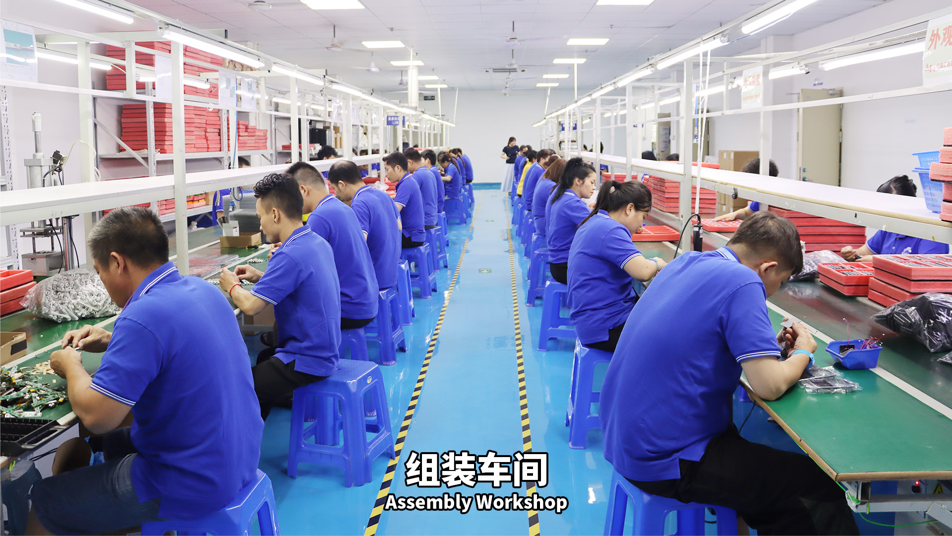 Jiding Electronics factory and product manufacturing