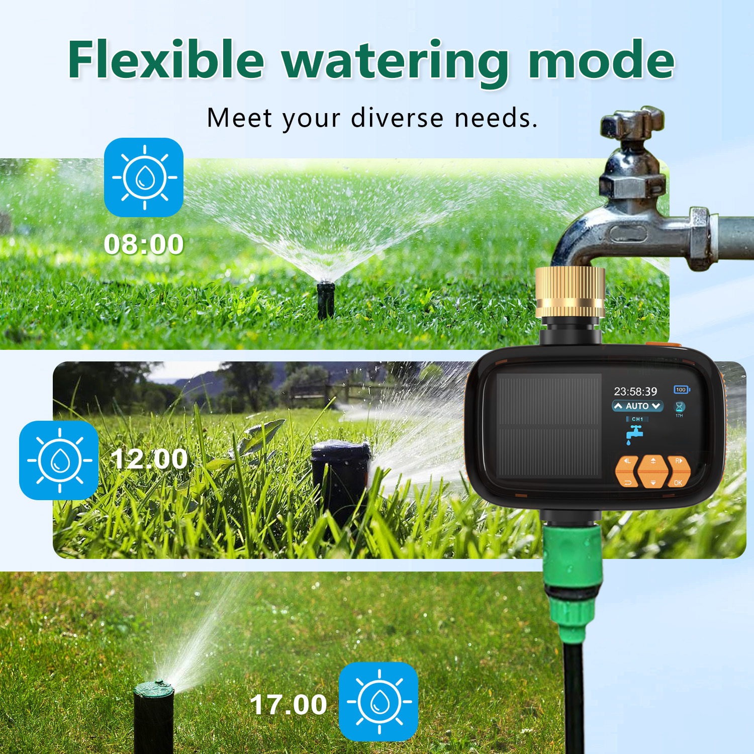 WiFi Smart Water Timer RV18 view 2